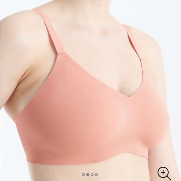 Knix Padded V-Neck Bra - Thin Strap - Picture 4 of 8